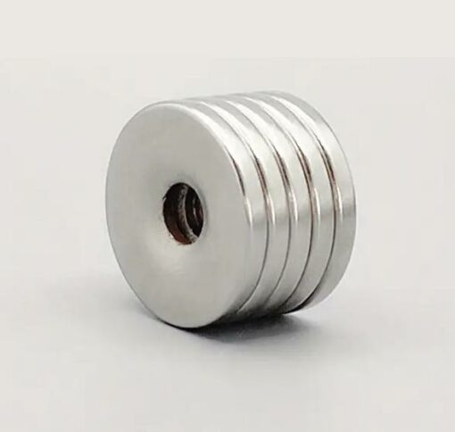 20×3 mm Mini Round Rare Earth Magnet with 5mm Hole Buy Magnets Online Neodymium Rare Eather Magnet Shop