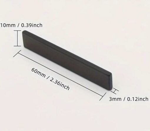 Neodymium Bar Magnet 60 X 10 X 3 mm (Black Epoxy Coated) Buy Magnets Online Neodymium Rare Eather Magnet Shop