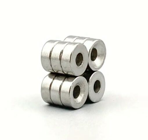 8×3 mm Mini Round Neodymium Magnet with 3mm Hole Buy Magnets Online Neodymium Rare Eather Magnet Shop